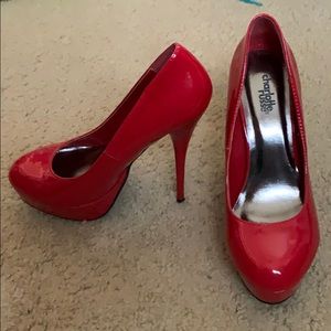 Charlotte Russe Red Pumps